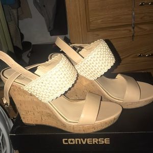 Never worn wedges